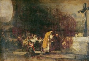 Messe som viser seremonien kjent som "Churching of Women"